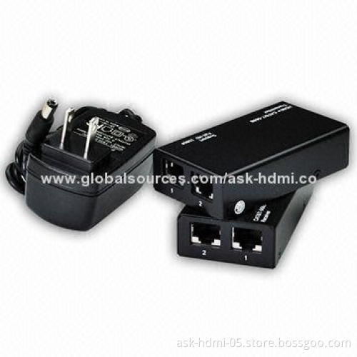 60M HDMI Extender by 2 x Cat5e/6 Cable (HDMI Repeater), Supports CEC